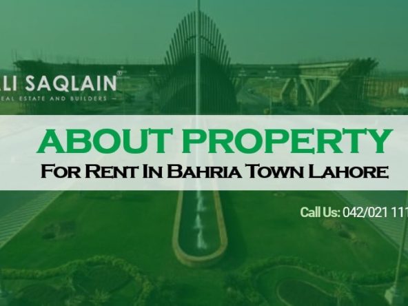 Property For Rent In Bahria Town Lahore